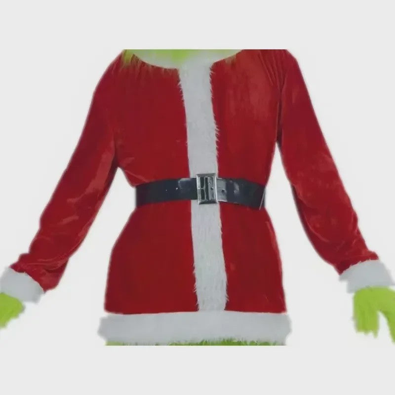 Grinch Kerstkostuum - Compleet Cosplay Outfit voor Feestjes en Cosplay