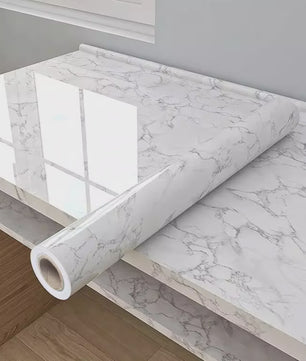 Waterdicht Marmer Vinyl Behang - Zelfklevend & Afwasbaar - 55cm Breed