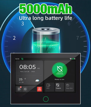 KERUI G70 Tuya Smart Home Alarm Systeem met 7-inch Touchscreen & WiFi+4G