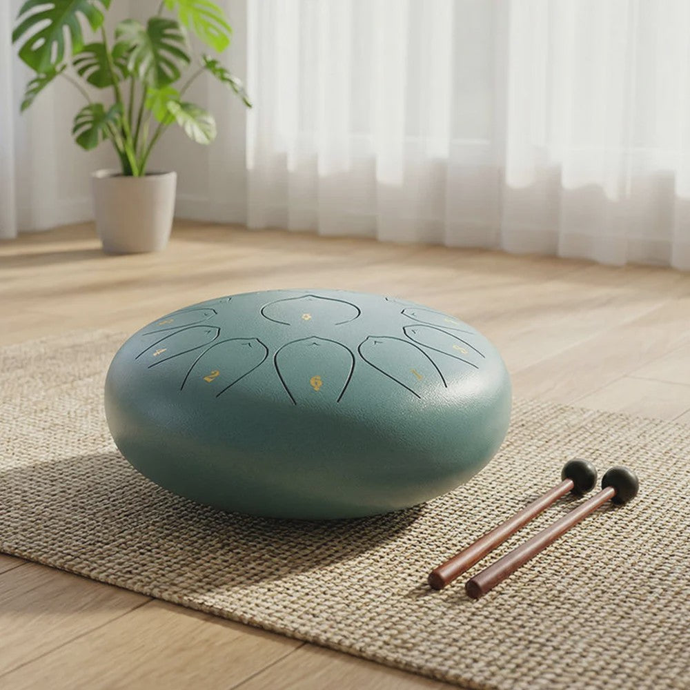 Professionele Steel Tongue Drum 13 Noten - Muziekinstrument voor Ontspanning en Yoga