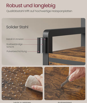 VASAGLE Kapstok met Schoenbank - Separable Design - Halmeubel