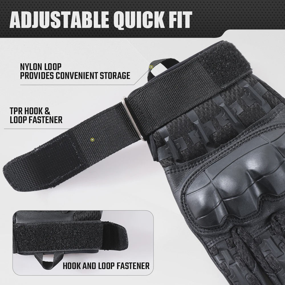 Tactische Outdoor Handschoenen met Touchscreen & Harde Shell Bescherming