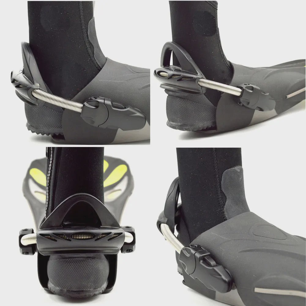 2x Veerband voor Duikvinnen met Snelsluiting - Ideaal voor Snorkelen & Scuba Duiken