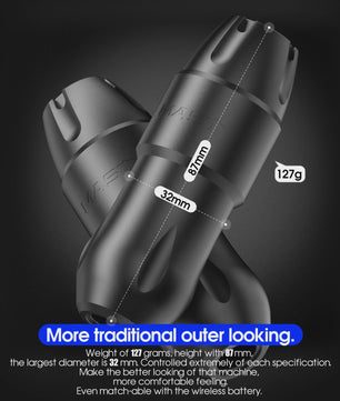 Mast Tattoo Tour Pro Draadloze Tattoomachine Pen Kit met Coreless Motor & 3.5mm Slag