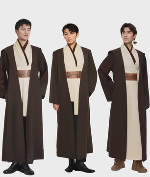 Jedi Cosplay Kostuum Obi Wan Kenobi - Volledige Set Heren & Dames