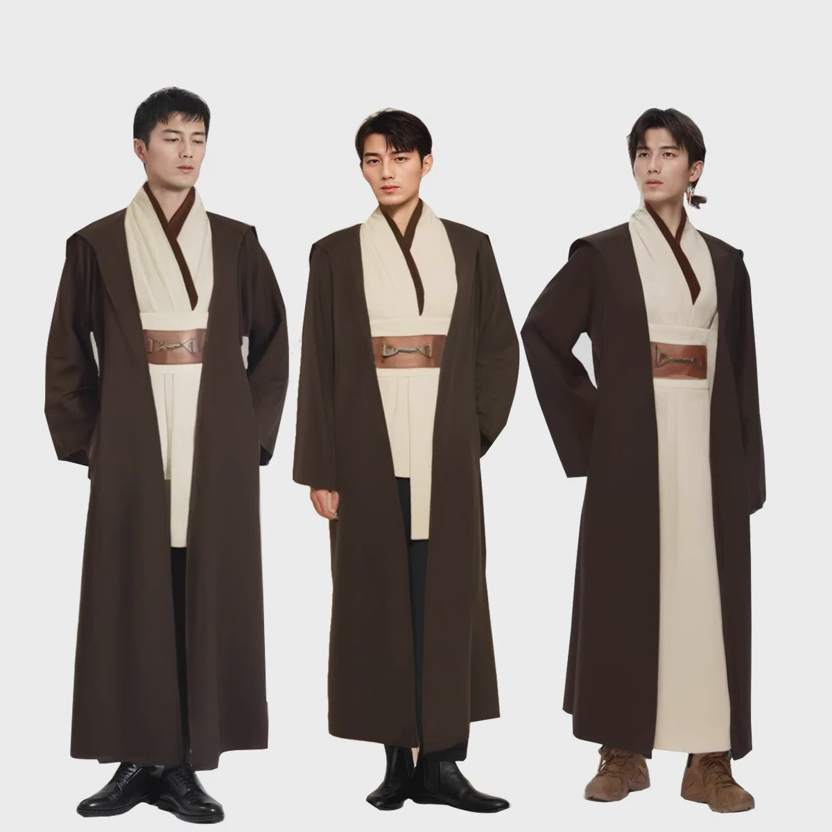 Jedi Cosplay Kostuum Obi Wan Kenobi - Volledige Set Heren & Dames