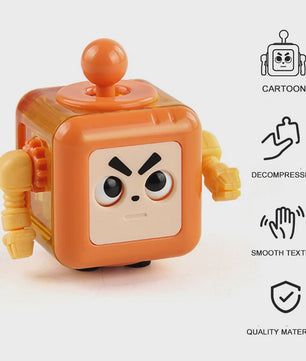 Fidget Cube & Dodecahedron: 6/12 Zijden Stressverlichter & Sensorisch Speelgoed