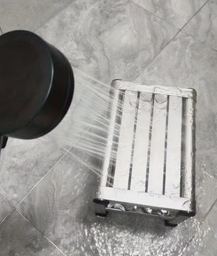 Multifunctioneel RVS Krukje - Stevig & Duurzaam voor Woonkamer, Badkamer, Keuken