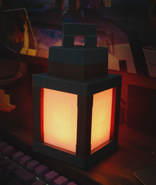 Pixel Lantaarn Nachtlampje - 16 Kleuren, Sfeervol en Draagbaar