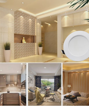 Ronde LED Downlight 7W-18W - Waterdicht, Warm & Koud Wit - Inbouwspot