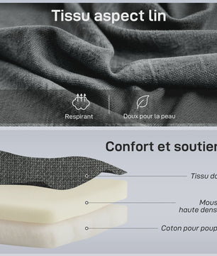 Opvouwbare Vloerstoel met 360° Draaifunctie en Verstelbare Rugleuning - Comfortabele Fauteuil voor Woonkamer