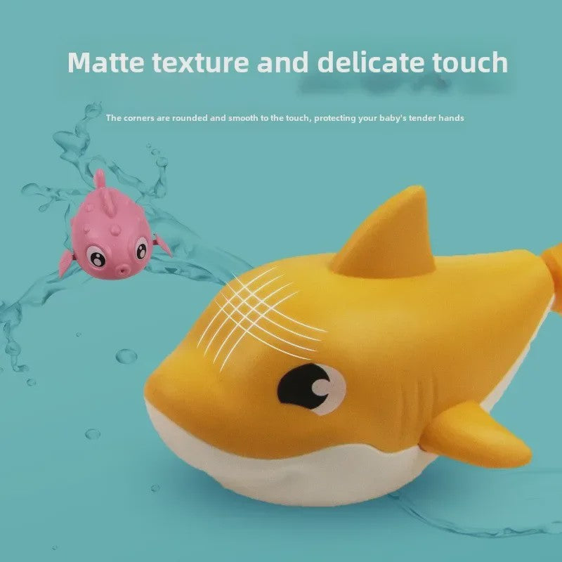 Schattig Haai Water Speelgoed met Opwindmechanisme - Perfect voor Bad & Zwembad