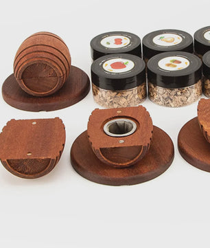 Whiskey Smoker Kit met 6 Houtspaanders - Cocktails & Old Fashioned Infuser