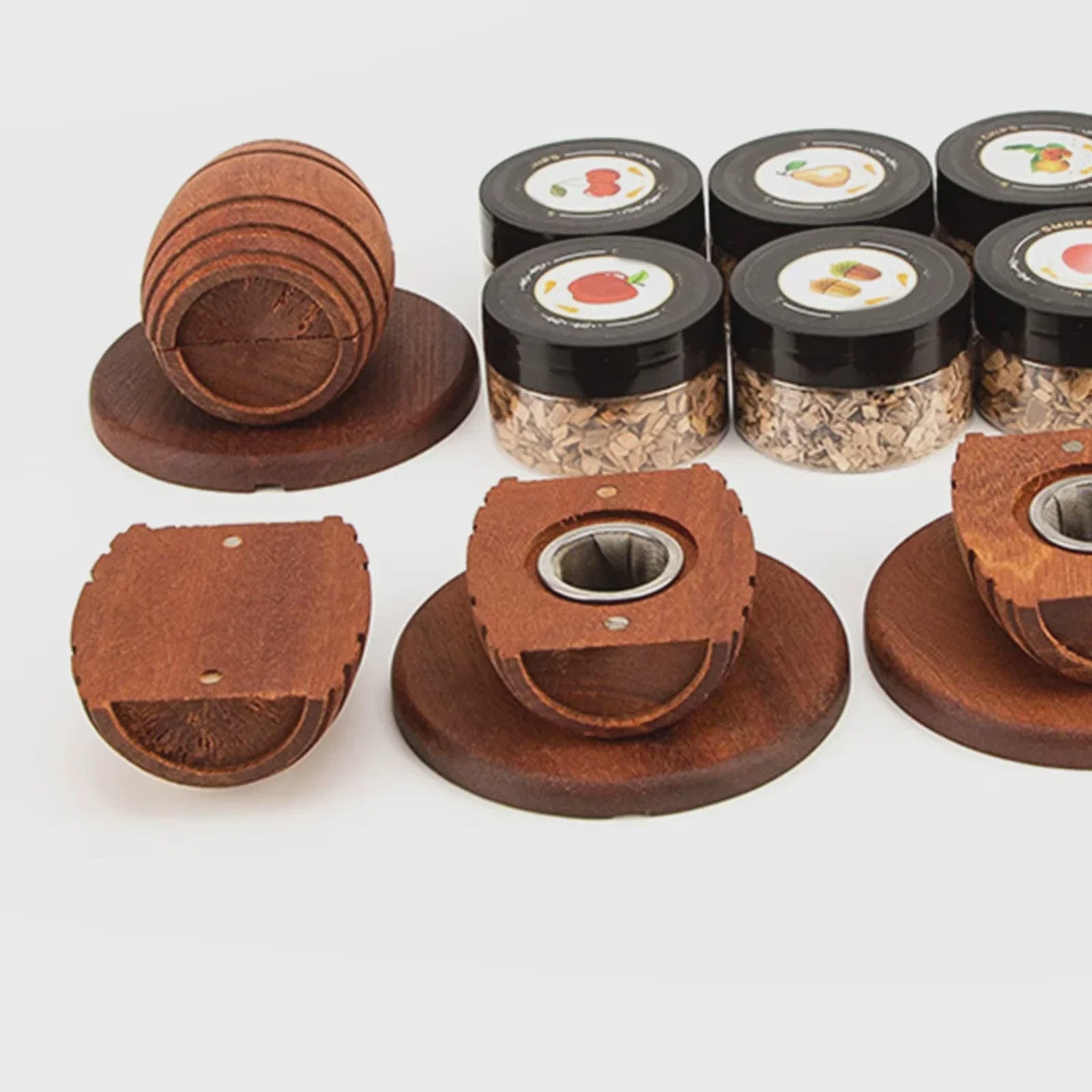 Whiskey Smoker Kit met 6 Houtspaanders - Cocktails & Old Fashioned Infuser