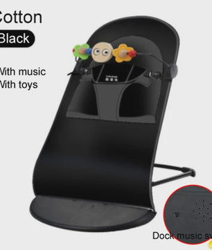 Multifunctionele Baby Bouncer Stoel - Lichtgewicht, Draagbaar & Comfortabel Schommelbedje