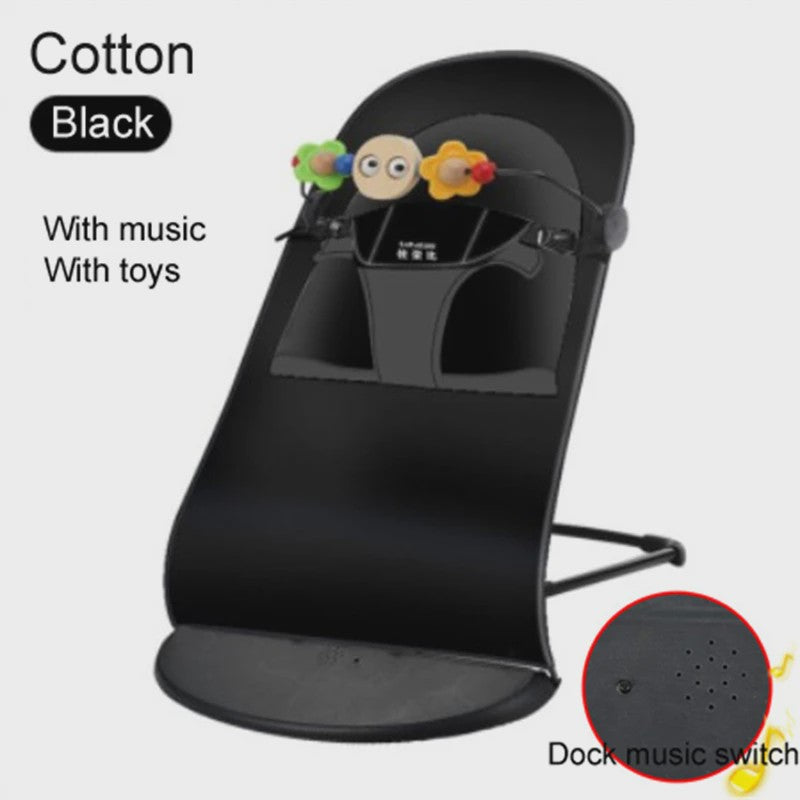 Multifunctionele Baby Bouncer Stoel - Lichtgewicht, Draagbaar & Comfortabel Schommelbedje