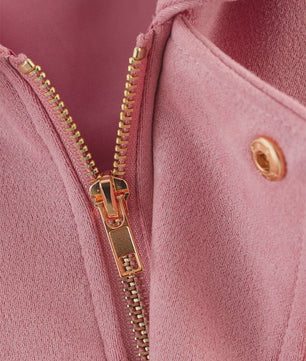 Dames Suède Bomberjack - Oversized Pasvorm, Lange Mouwen, Chic Streetwear