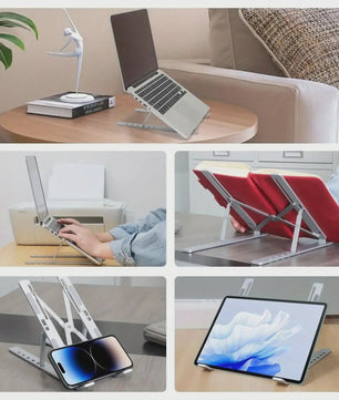 Verstelbare Laptopstandaard - Ergonomisch en Draagbaar