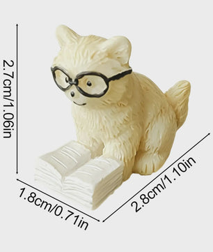 Schattige Mini Dieren Beeldjes - Waterdichte Decoratie voor Aquarium, Terrarium & Meer