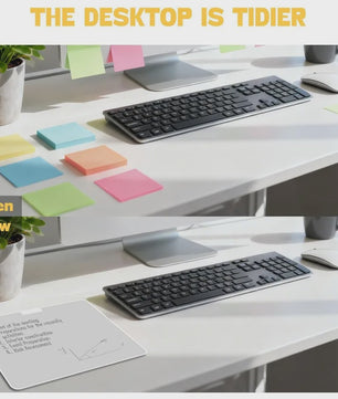 Magnetisch Schrijfbord A4 met Pen & Gum - Herbruikbaar Notitieblok voor Kantoor en Tekenen