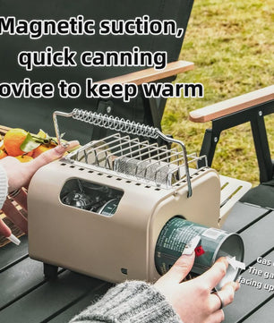 Compacte Draagbare Camping Gas Kachel & Verwarming - Multifunctioneel