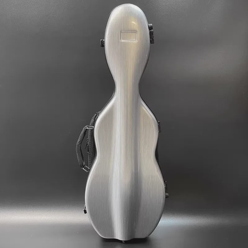 Luxe Carbon Fiber Vioolkoffer - Lichtgewicht & Duurzaam met Dubbele Draagband
