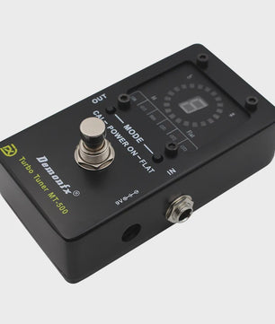 Demonfx MT-500 Turbo Tuner: Nauwkeurige Gitaar & Bas Stemmer met Programmeerbare Modi
