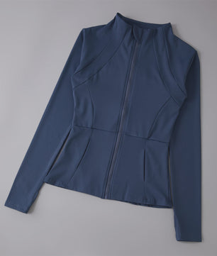 Dames Sportjack met Lange Mouwen - Windbreaker Stijl voor Running, Yoga & Workouts
