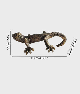 Decoratieve Hangende Gecko Figuur voor Plantenbakken - Tuin en Terras Decoratie