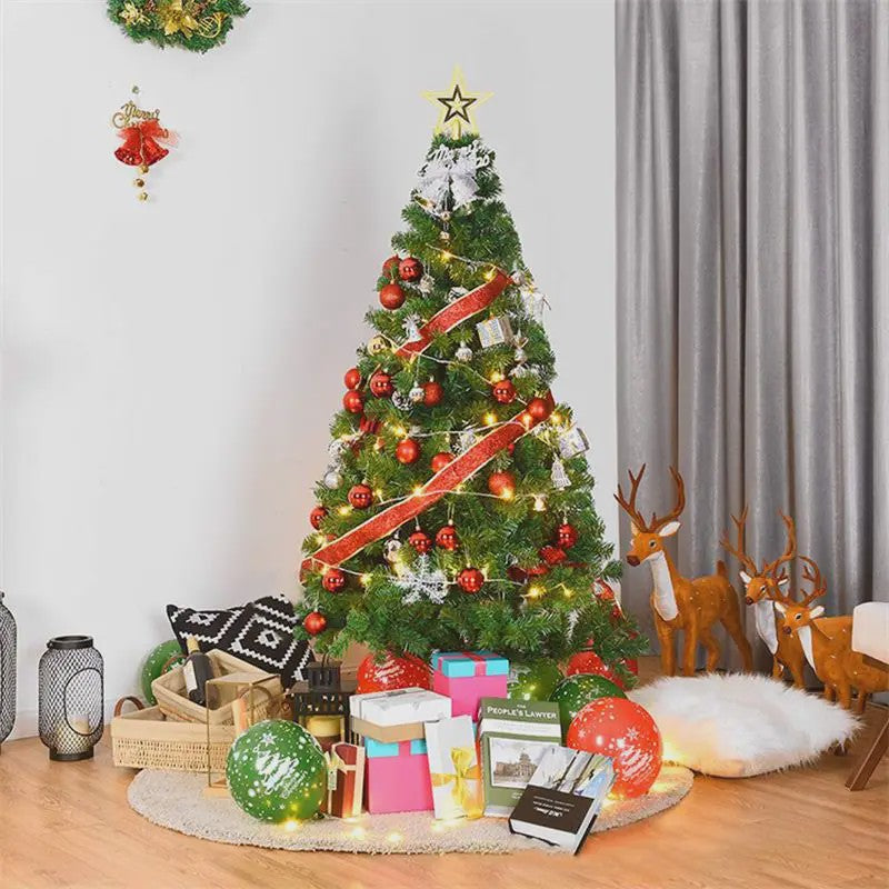 Kunstkerstboom PVC 180cm - Sfeervolle Decoratie voor Kerst en Nieuwjaar