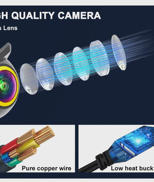 Universele 4K AHD Auto Achteruitrijcamera 1080P met Nachtzicht & Waterdicht Ontwerp