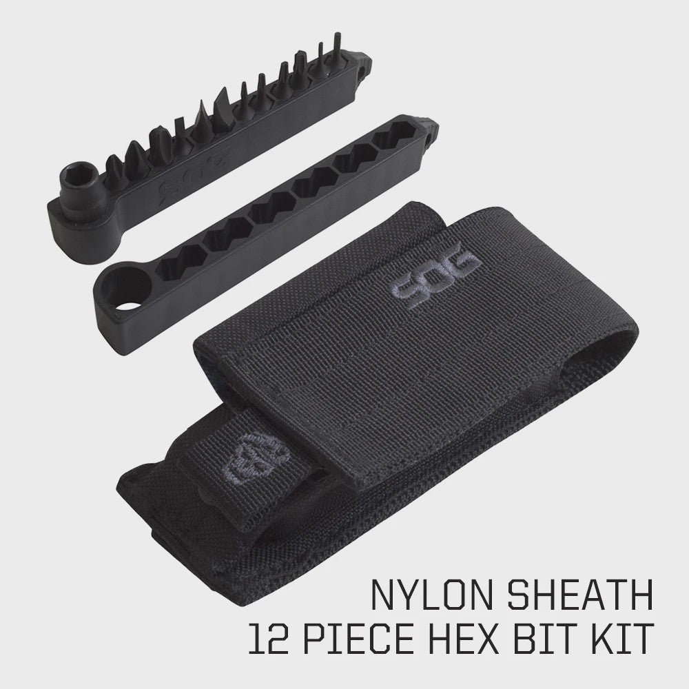 SOG PowerAccess Deluxe 21-in-1 Professioneel Multitool met Schede