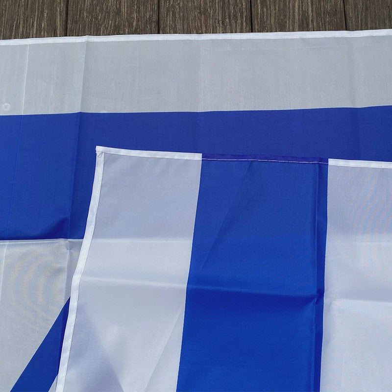 Israëlische Vlag 90x150cm - Polyester Nationale Vlag van Israël