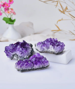 Natuurlijke Amethist Geode Cluster - Ruw Kristal Edelsteen (30-70g)