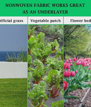 Heavy Duty Onkruiddoek 5x0.6m - Polypropyleen Bodembedekker voor Tuin, Opritten en Bedden