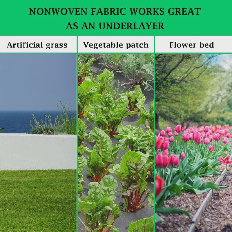 Heavy Duty Onkruiddoek 5x0.6m - Polypropyleen Bodembedekker voor Tuin, Opritten en Bedden