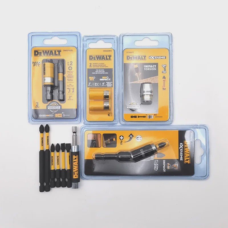 DEWALT Combinatie Set: PH2 Schroefbits & Verlengstukken (89mm, 57mm, 50mm)