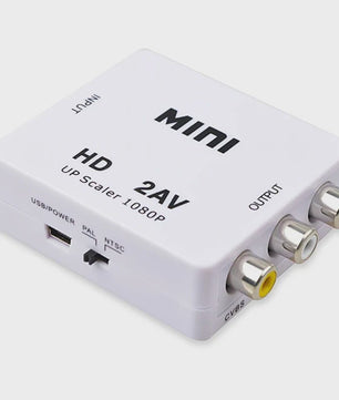 HDMI naar RCA Converter 1080P - AV Composite Video Adapter voor Oude TV's & Projectoren