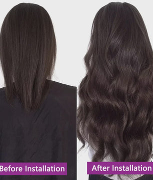 Tape-in Haarverlengingen 100% Echt Menselijk Haar - Kleur #2 - Naadloos & Zacht