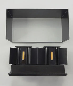 Moderne LED Wandlamp IP65 Waterdicht - Binnen & Buiten - Zwart/Wit