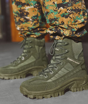 Heren Desert Combat Boots - Tactische Wandelschoenen met Anti-slip Zool