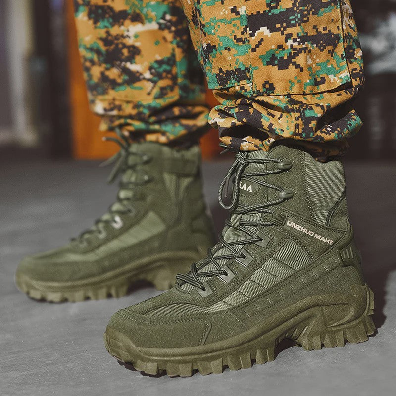 Heren Desert Combat Boots - Tactische Wandelschoenen met Anti-slip Zool