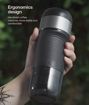 HiBREW Draagbare Koffiemachine: Espresso voor Auto & Thuis (DC12V)