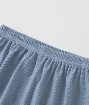 Zomerse Kinder Pyjama Set: Kort Broekje & T-shirt van IJskoud Zijde - Jongens & Meisjes
