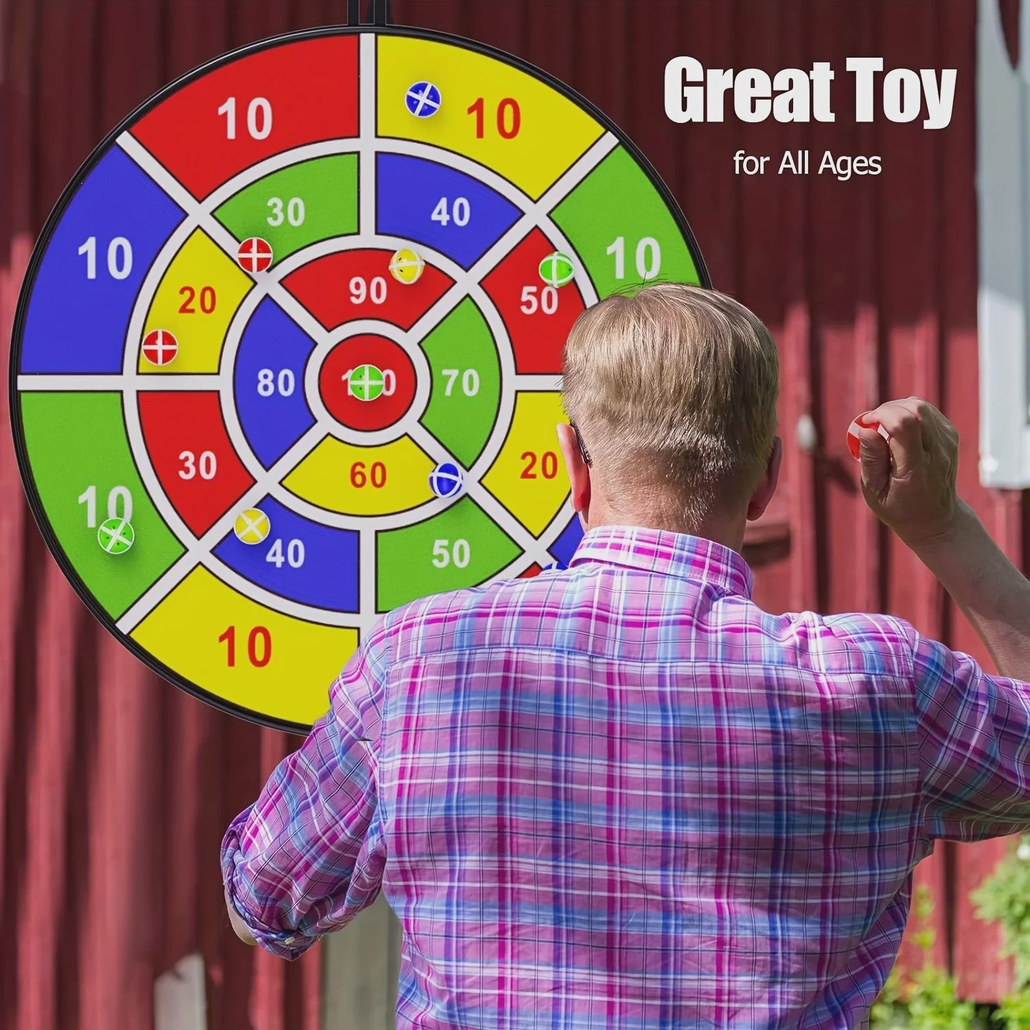 29 Inch Kind Dartsspel Set met Plakballetjes - Indoor & Outdoor Plezier