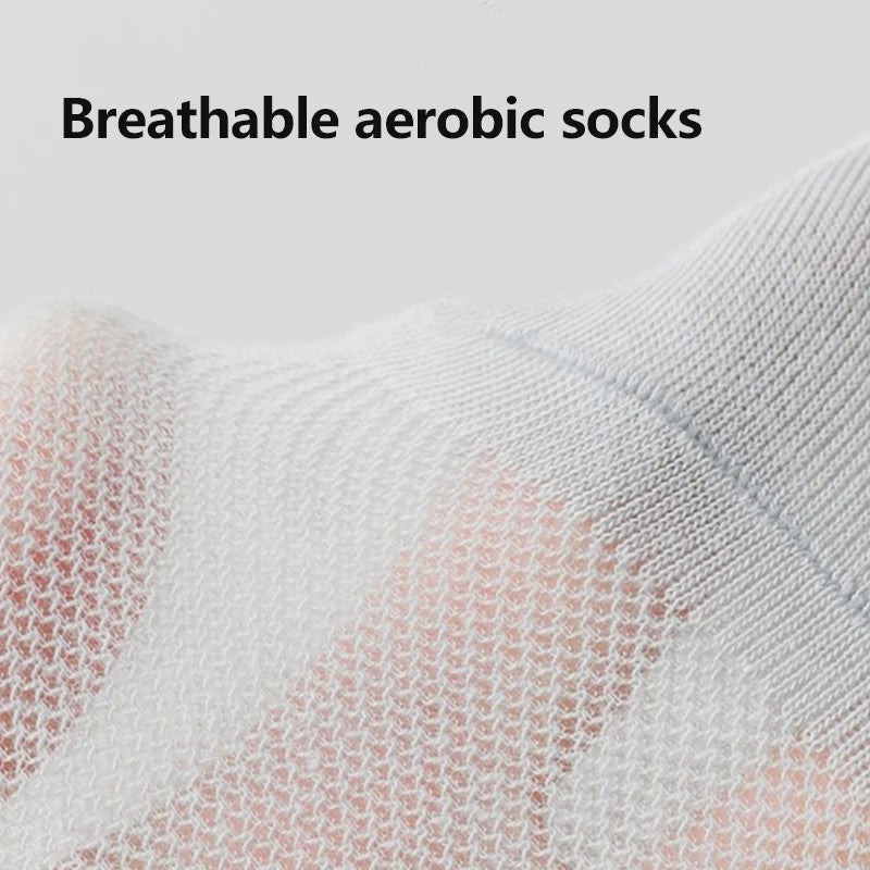 10/20 Paar Heren Enkel Sokken - Ademend Mesh, Sport & Casual, Zomer