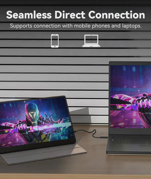 SOYO 15.6 Inch Full HD Draagbare Monitor - 1080P, 60Hz, 72% sRGB, 300cd/m²
