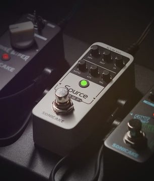 SONICAKE Source Compressor 1176 - Analoge Gitaar Effectpedaal met Studio Kwaliteit en Buffered Bypass