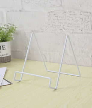 Stijlvolle IJzeren Display Standaard voor Magazines, Boeken en Decoraties