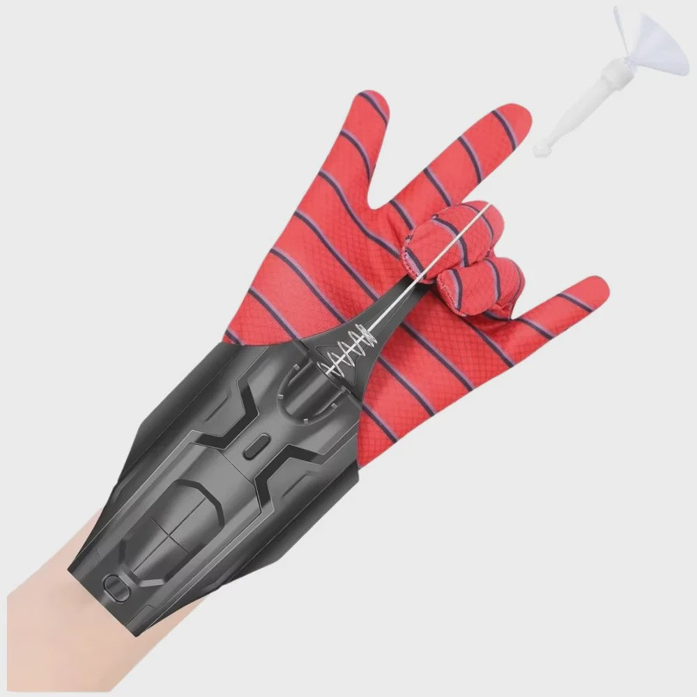 Spider-Man Pols Launcher - Cosplay Web Shooter Speelgoed met Zuignap & Magneet